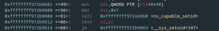 setuid before patch